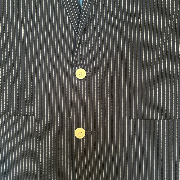 NWT Tommy Hilfiger Flag Blue Suit Jacket Multiple Sizes (boys 14&18) - Picture 3 of 7